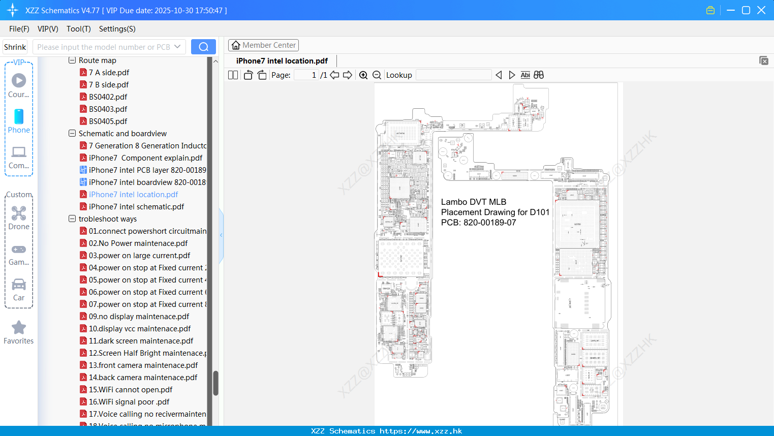 IPhone7 Intel Location